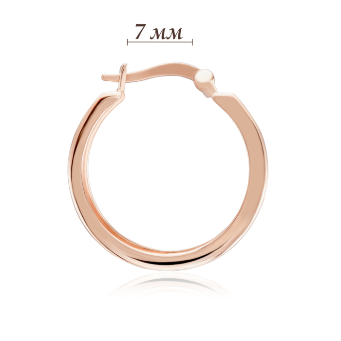 12345 Золоті сережки-конго. Артикул 02459/01/0 12345 грн16,207 12345