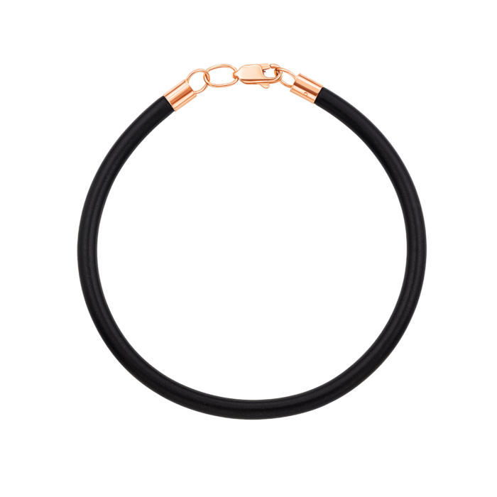 12345 Браслет з каучуку з золотим замком. Артикул 07100/1 12345 грн3,976 12345