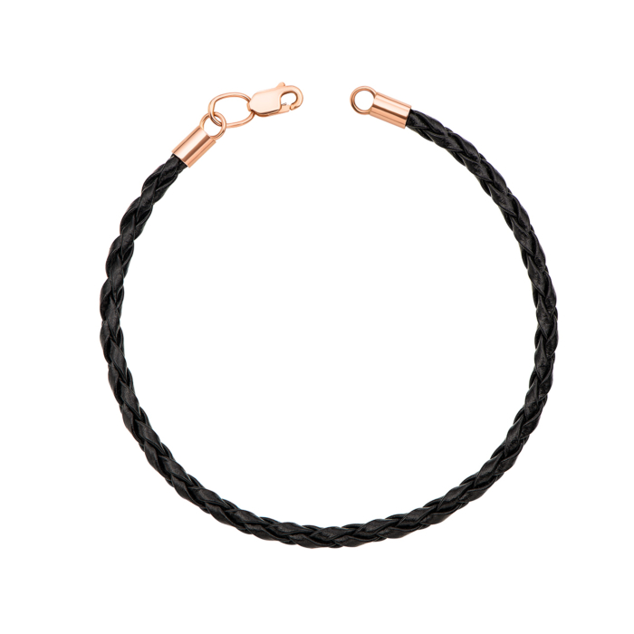 12345 Браслет зі штучної шкіри з золотими вставками. Артикул 07108/1 12345 грн4,611 12345