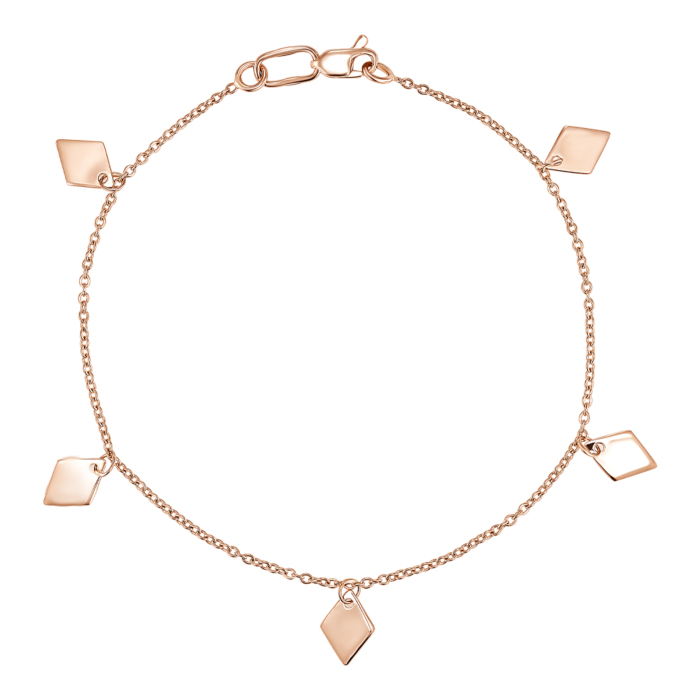 12345 Золотий браслет без вставки. Артикул 07240/01/0 12345 грн6,551 12345