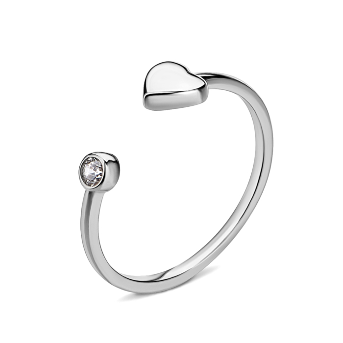 12345 Золота каблучка з фіанітом. Артикул UG51/101/014/1 12345 грн2,096 12345