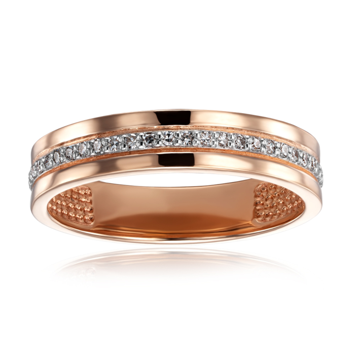 12345 Обручка з діамантами. Артикул 100010/01/1/8007 12345 грн19,165 12345