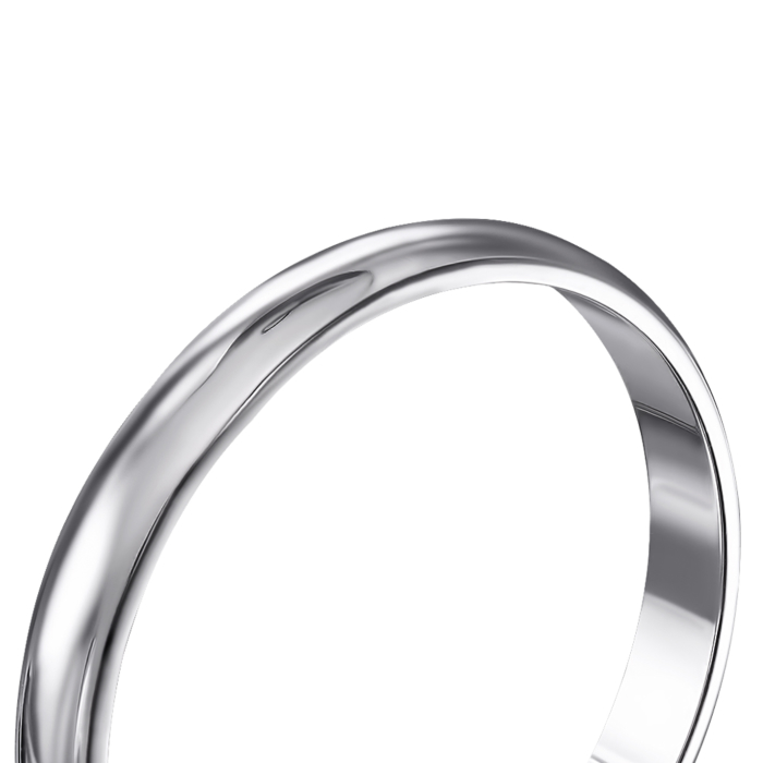 12345 Срібна класична обручка. Артикул 1003-11/12/1 12345 грн1,083 12345