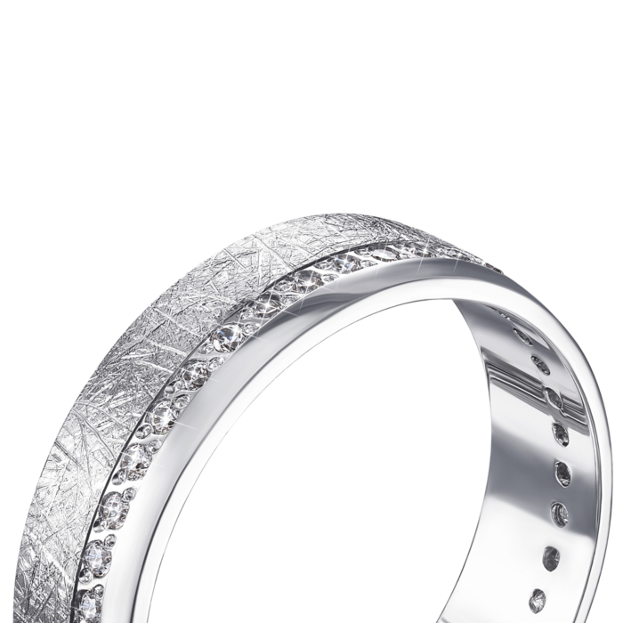 12345 Срібна обручка з фіанітами. Артикул 10134-11/12/1/13 12345 грн1,999.00 12345