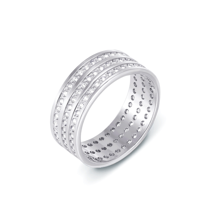 12345 Обручка з фіанітами. Артикул 1081б 12345 грн15,473 12345