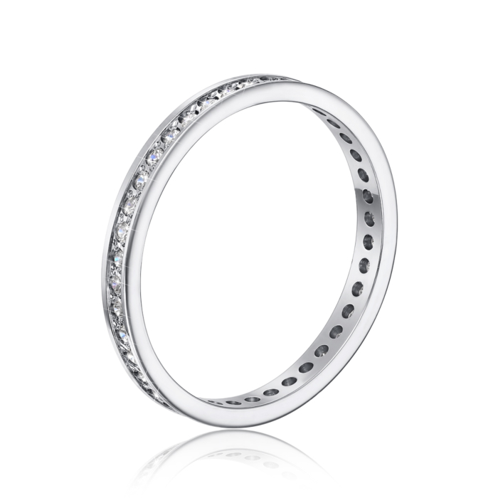 12345 Обручка з фіанітами. Артикул 1082б 12345 грн4,563 12345