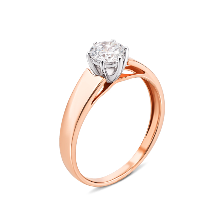 12345 Золота каблучка з фіанітом. Артикул 12156 12345 грн8,337 12345