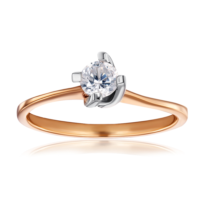 12345 Золота каблучка з фіанітом. Артикул 12317 сп 12345 грн4,858 12345