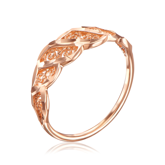 12345 Золота каблучка з алмазною гранню. Артикул 12405 с 12345 грн6,041 12345