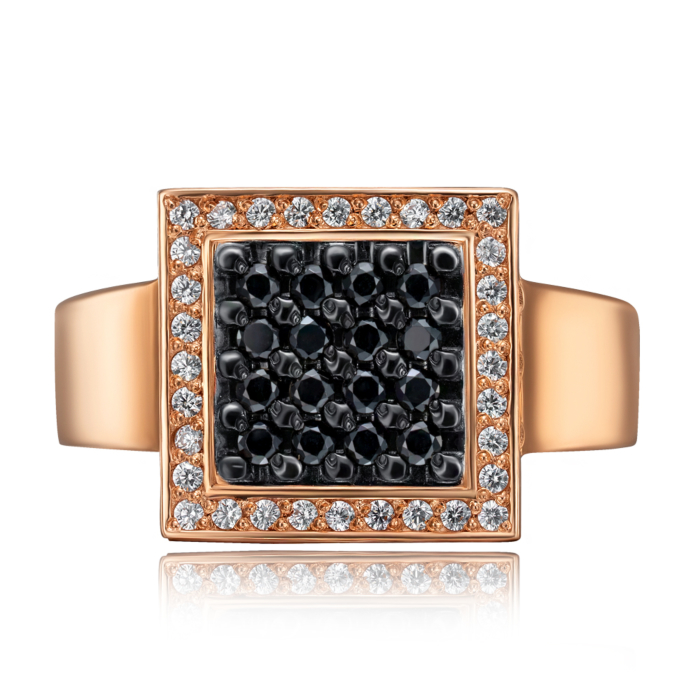 12345 Золота каблучка з фіанітами. Артикул 12558/ч с п 12345 грн19,015 12345