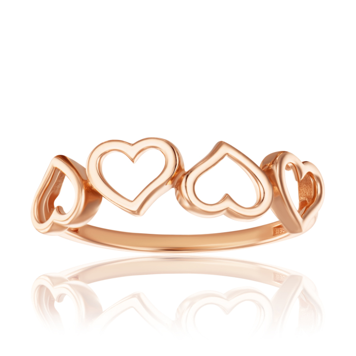 12345 Золота каблучка без вставки. Артикул 13991/01/0 12345 грн6,083 12345