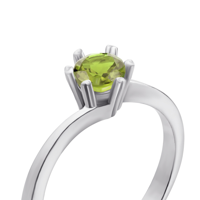 12345 Срібна каблучка з хризолітом. Артикул 1749/9р 12345 грн2,022 12345