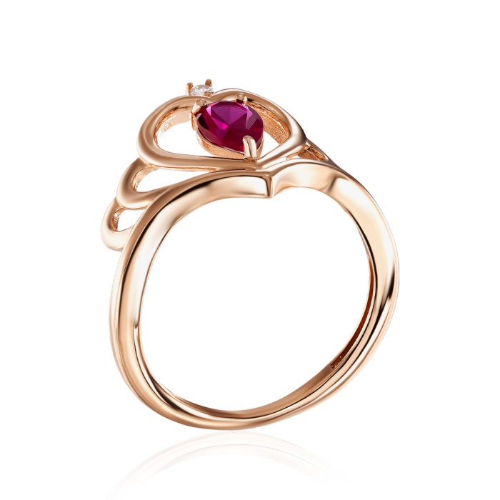 12345 Золота каблучка Корона з фіанітами. Артикул 18397/01/0/2974 12345 грн8,933 12345