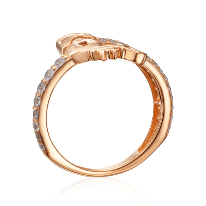 12345 Золота каблучка з фіанітами. Артикул 18616/01/0/159 12345 грн8,423 12345