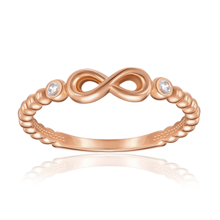 12345 Золота каблучка з фіанітами. Артикул 18952/01/0/3 12345 грн5,657.00 12345