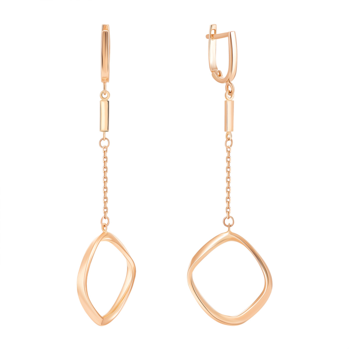 12345 Золоті сережки-підвіски. Артикул UG52/10/083 12345 грн8,091 12345