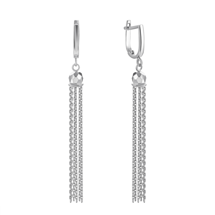 Золотые серьги-подвески. Артикул UG52/10/190/1