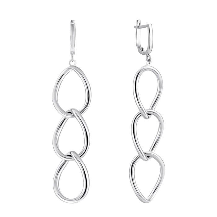 12345 Золоті сережки-підвіски. Артикул UG52/10/209/1 12345 грн20,534 12345