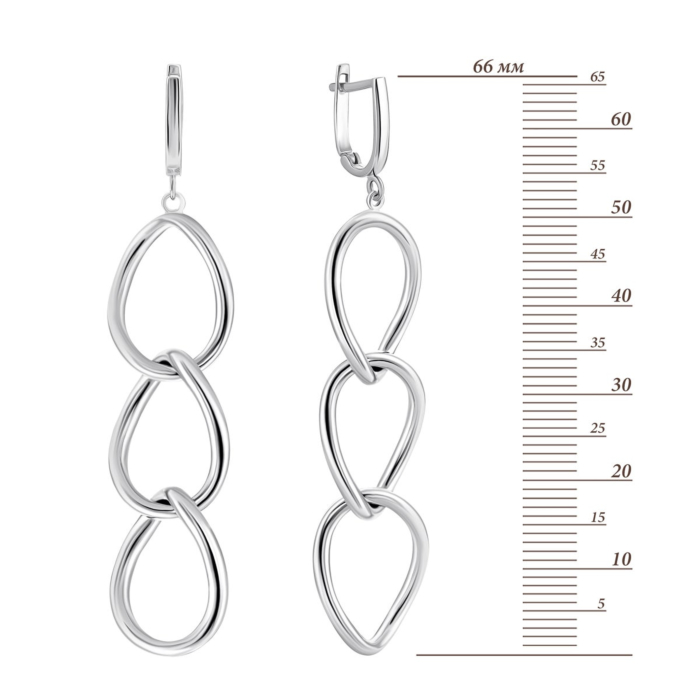 12345 Золоті сережки-підвіски. Артикул UG52/10/209/1 12345 грн20,534 12345