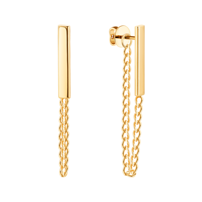 12345 Золоті сережки-підвіски. Артикул UG52/50/001/2 12345 грн7,596 12345