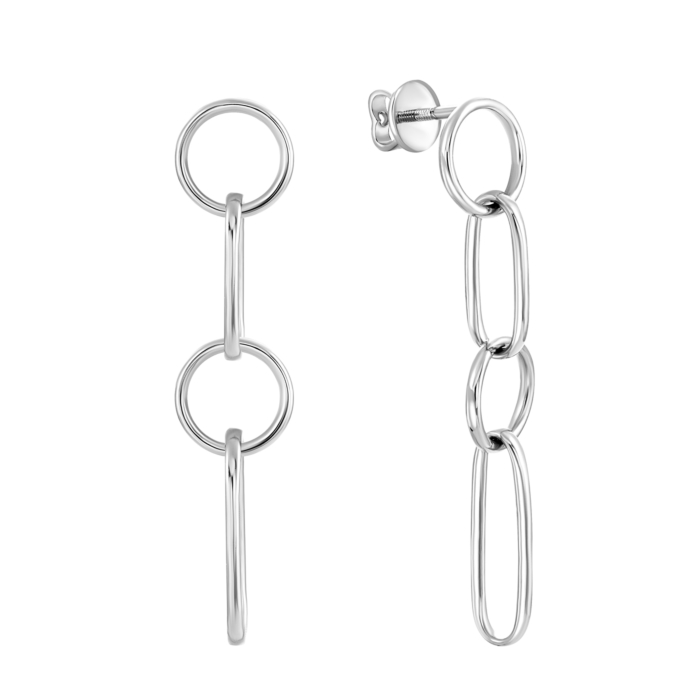 12345 Золоті сережки-підвіски. Артикул UG52/50/010/1 12345 грн8,556 12345