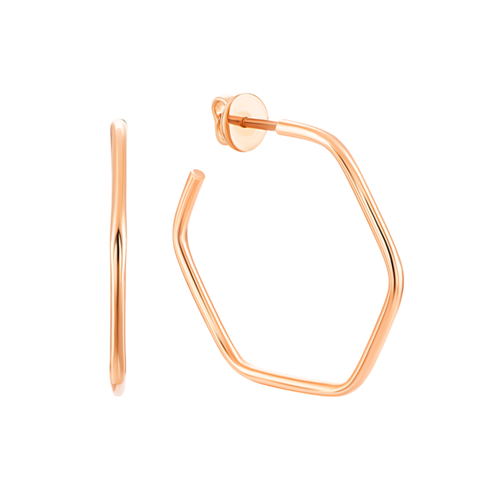 12345 Золоті сережки. Артикул UG52/50/032 12345 грн7,358 12345