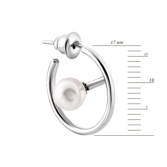 12345 Золоті сережки з перлами. Артикул UG52/50/267/1 12345 грн13,861 12345