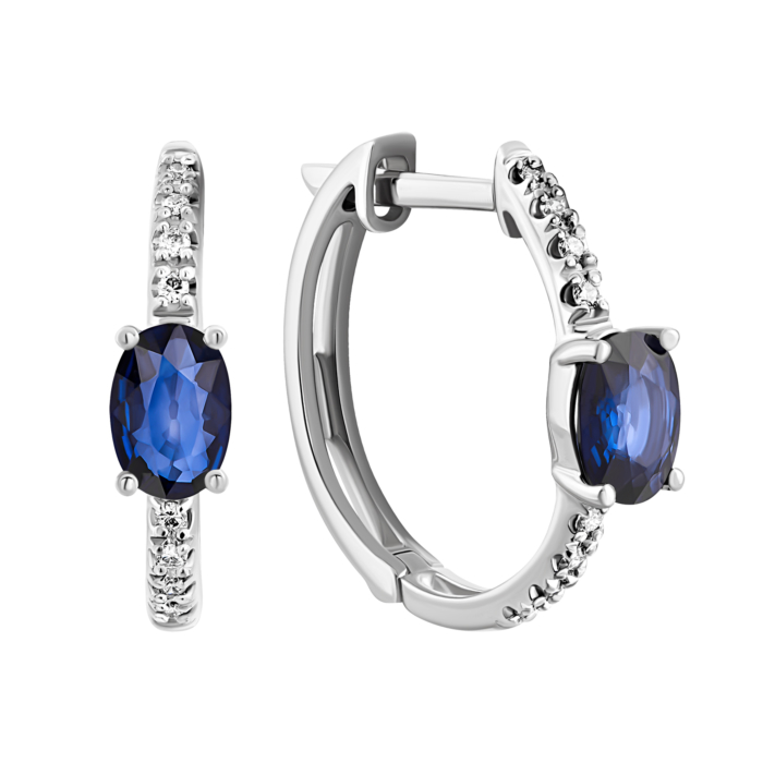 12345 Золоті сережки з сапфірами і діамантами. Артикул UG523142/1SAPH 12345 грн50,347 12345