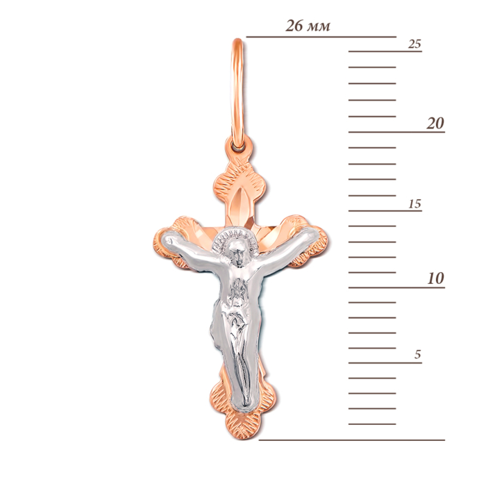 12345 Золотий хрестик. Артикул 30310/1 12345 грн3,701 12345