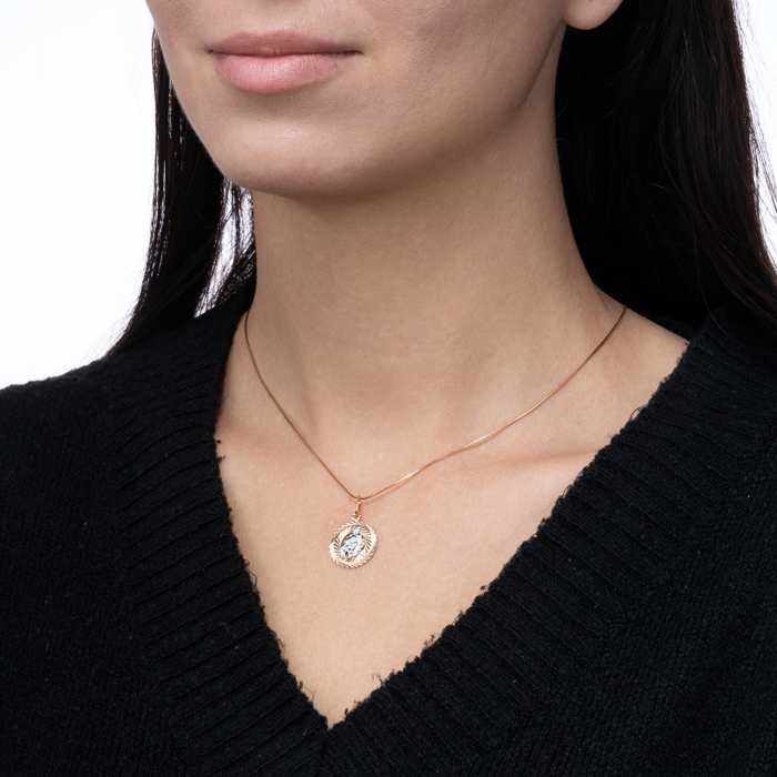 12345 Золота підвіска