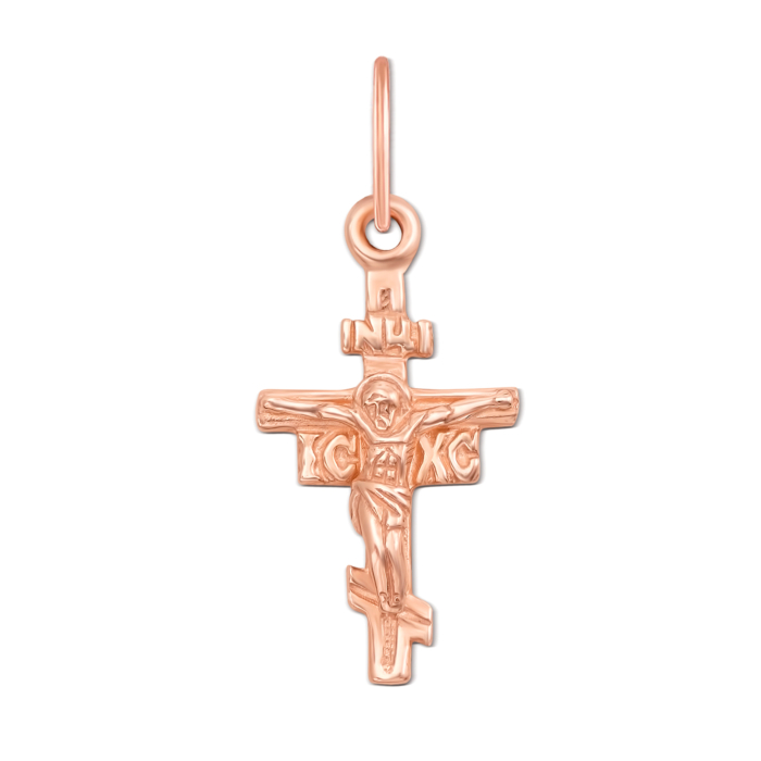 12345 Золотий хрестик з розп'яттям. Артикул 3122 12345 грн2,169 12345