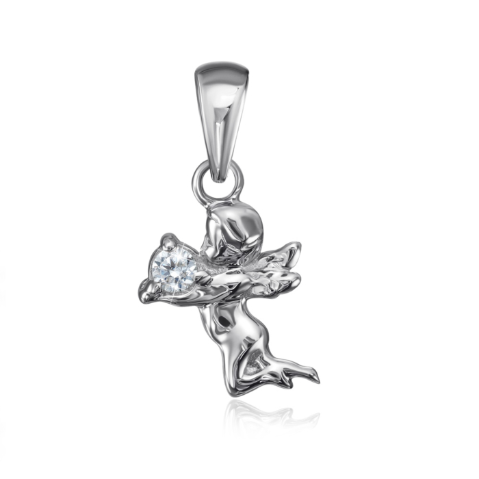 12345 Золота підвіска Янгол з фіанітом (31346/02/1/17 (31346/б) 12345 грн2,552 12345