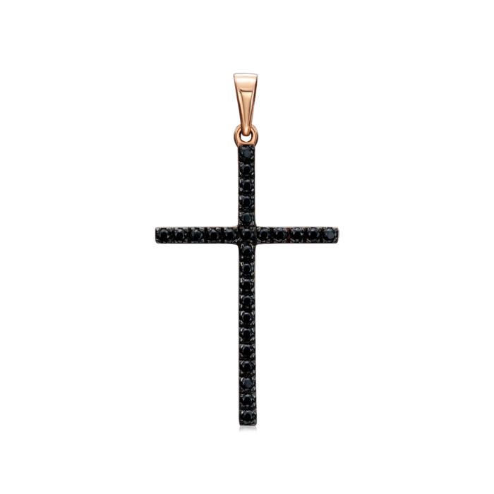 12345 Золотий хрестик з фіанітами. Артикул 31372/ч 12345 грн5,530 12345