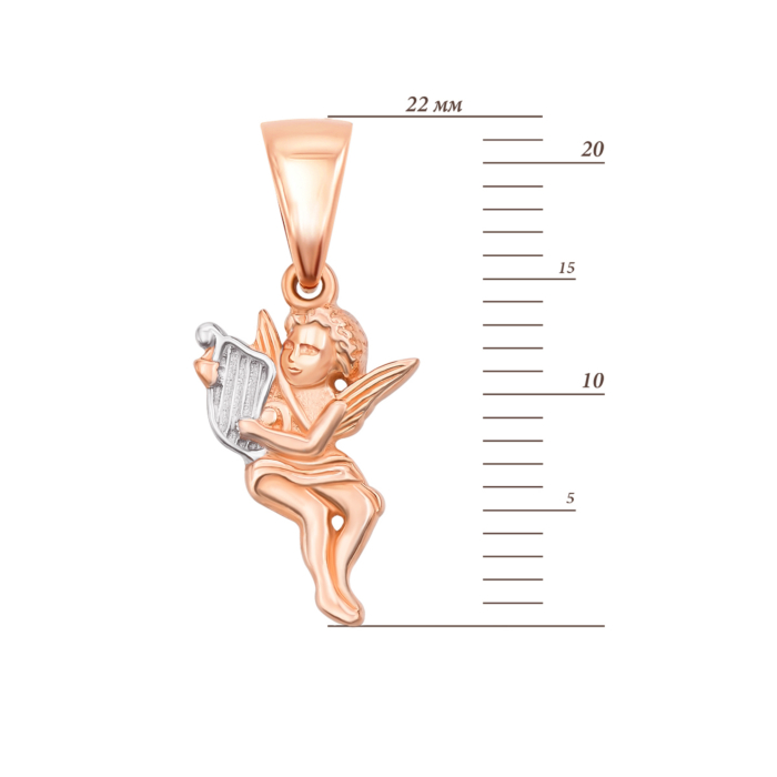 12345 Золота підвіска «Янгол». Артикул 31579 12345 грн4,651 12345