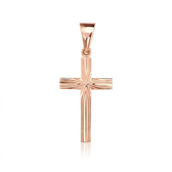 12345 Золотий хрестик без вставки. Артикул 31692/01/0 12345 грн5,445 12345