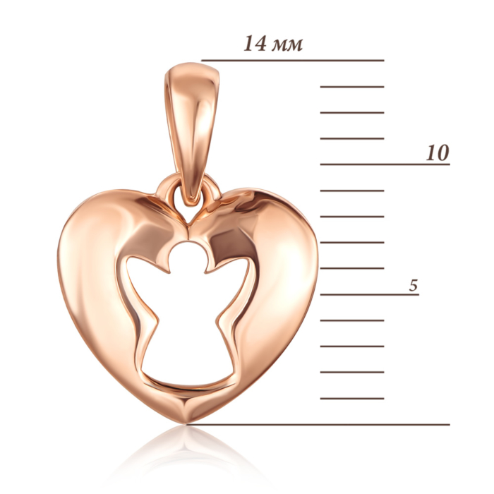 12345 Золота підвіска «Ангел» без вставки. Артикул 31694/01/0 12345 грн4,849 12345