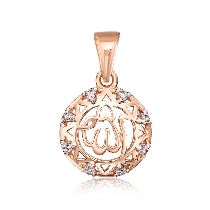 12345 Золота підвіска з фіанітами. Артикул 31863/01/1/13 12345 грн3,701 12345