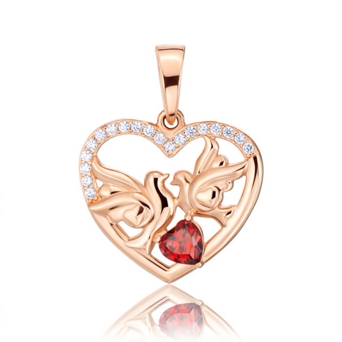 12345 Золота підвіска з фіанітами. Артикул 32241/01/0/3688 12345 грн7,189 12345