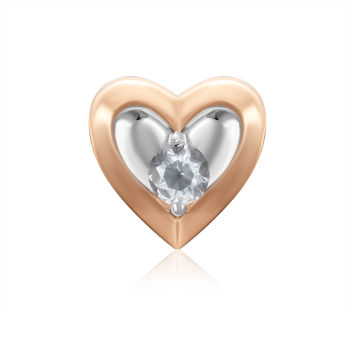 12345 Золота підвіска з фіанітом. Артикул 32594/01/1/28 12345 грн2,467 12345