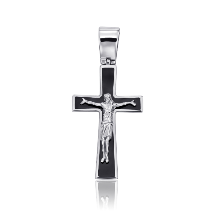 12345 Золотий хрестик з емаллю. Артикул 3580/б 12345 грн11,060 12345