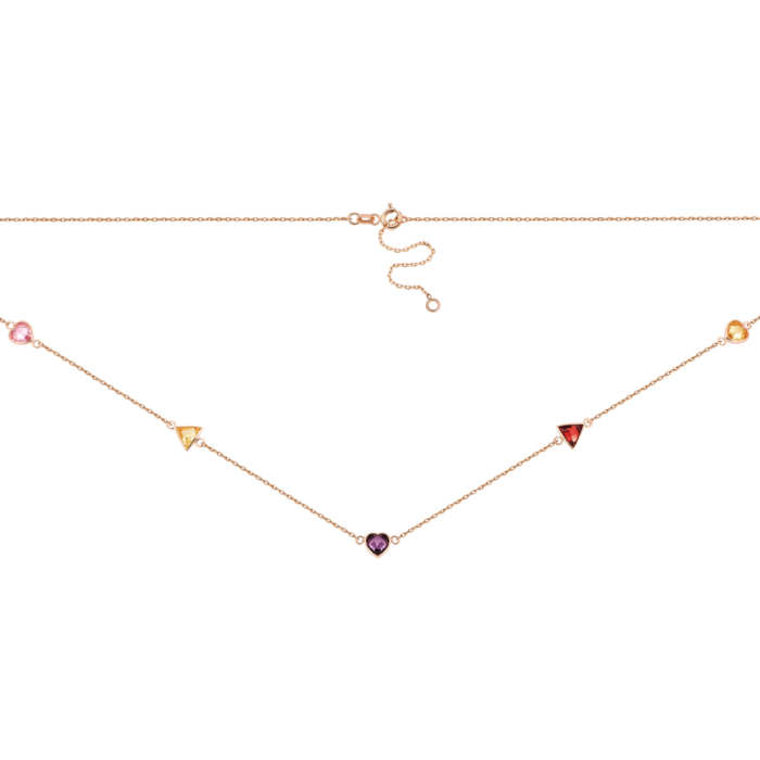 12345 Золоте кольє з фіанітами. Артикул UG54/21/502 12345 грн12,021 12345