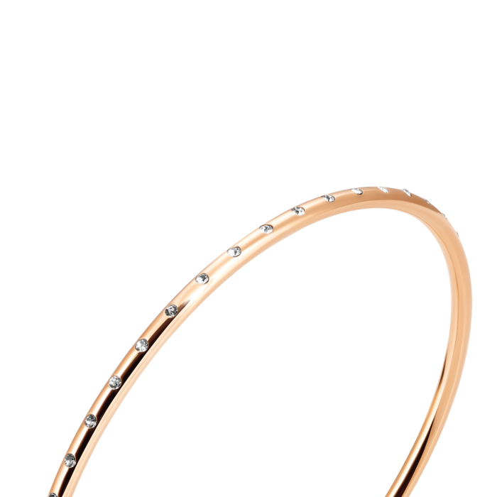 12345 Золотий жорсткий браслет з фіанітами. Артикул UG55/12/006 12345 грн16,256 12345