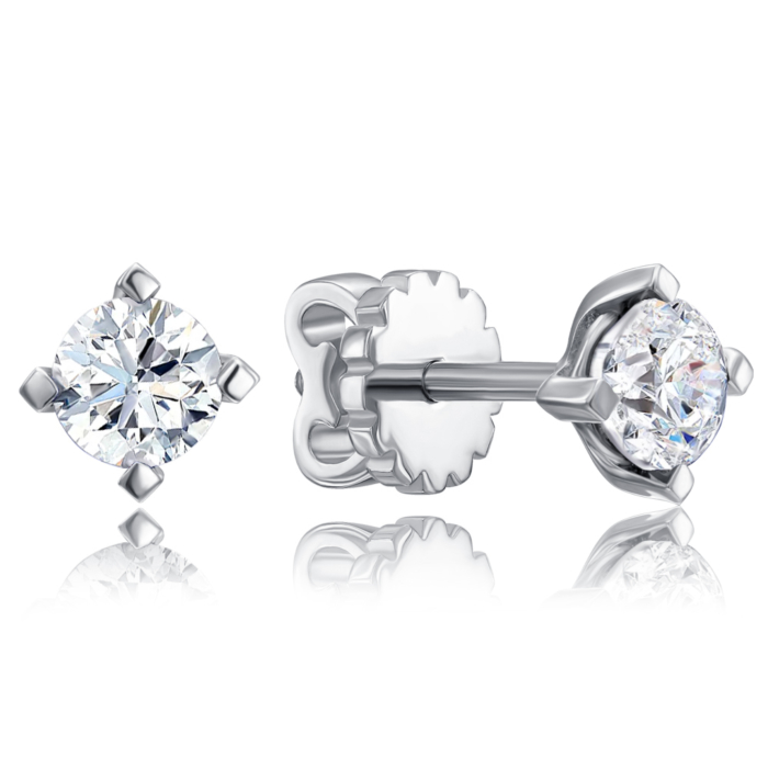 12345 Золоті пусети з діамантами. Артикул 51710/4б 12345 грн126,167 12345