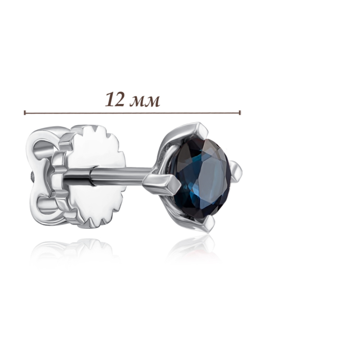 12345 Золоті пусети з сапфіром. Артикул 51710/б сап 12345 грн17,445 12345