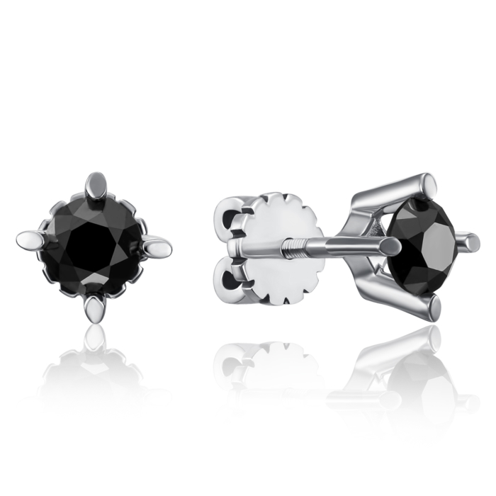 12345 Золоті пусети з діамантами. Артикул 51851/02/1/8166 12345 грн44,472 12345