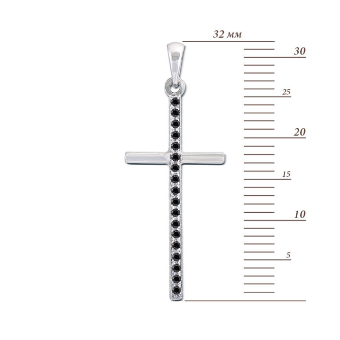 12345 Золотий хрестик з діамантами. Артикул 51950/б ч 12345 грн11,292 12345