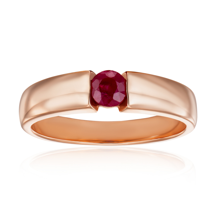 12345 Золота каблучка з рубіном. Артикул 52378/руб 12345 грн21,499 12345