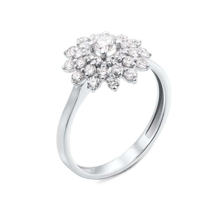 12345 Золота каблучка з діамантами. Артикул 52640/02/1/8017 12345 грн48,562 12345