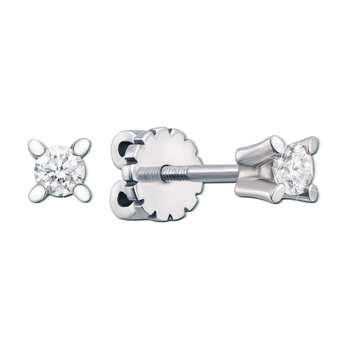 12345 Золоті пусети з діамантами. Артикул 52826/3б 12345 грн38,452 12345