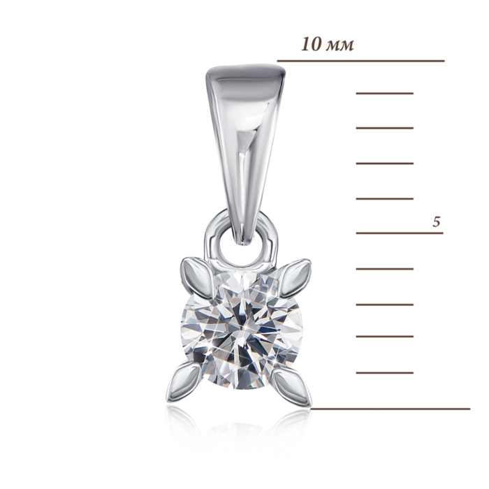 12345 Золота підвіска з діамантом. Артикул 52964/02/1/8014 12345 грн25,430 12345